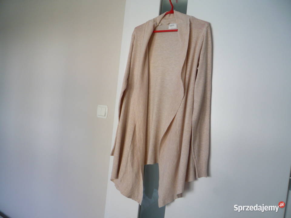 Reserved 40L 42XL Beżowy kardigan Sweter zachodniopomorskie Szczecin