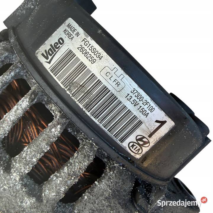 Alternator Hyundai Santa Fe III 22 CRDI 2014r Akumulatory Barłogi