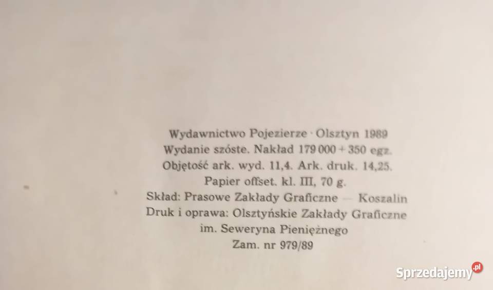 Zbigniew Nienacki Księga strachów Wyd Pojezierze Koźminek