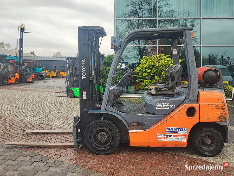 Wózek widłowy Toyota 028FGF25 25 tony triplex 47 małopolskie sprzedam