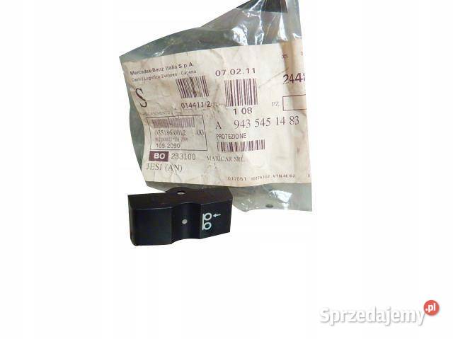 PRZYCISK SZYBY MERCEDES A9435451483 NOWY ASO osobowe