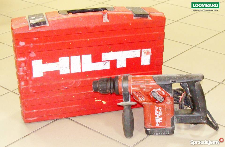 MŁOTOWIERTARKA HILTI TE 15C WALIZKA