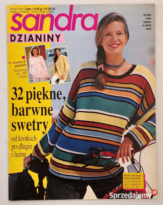 Sandra dzianiny czasopisma 395 Suwałki sprzedam