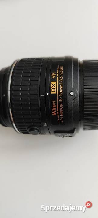 Obiektyw Nikon F Nikon 1855 VR II Kętrzyn