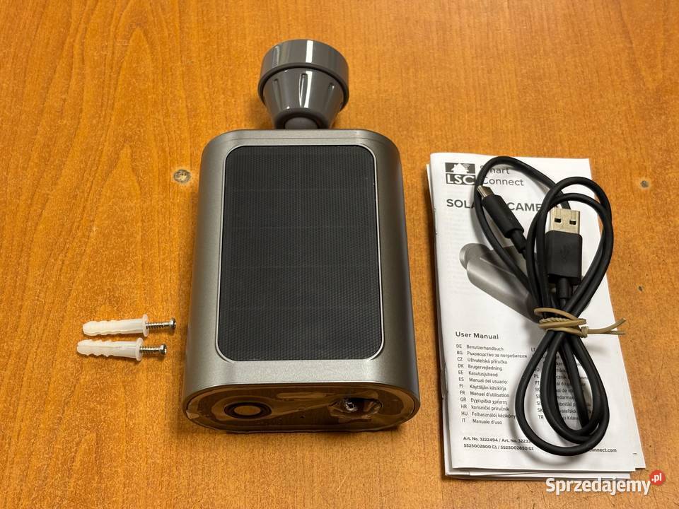 LSC Smart Solar Camera Bezprzewodowa Kamera WiFi Kamery Elbląg sprzedam