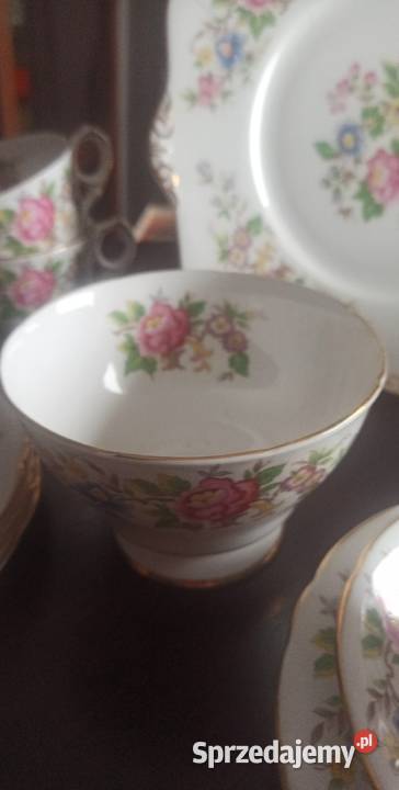 Serwis do herbaty Royal Stafford Rochester Made Gdańsk