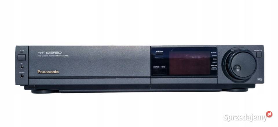 Video magnetowid Panasonic NVF75 NV F 75 VHS Magnetowidy Międzychód
