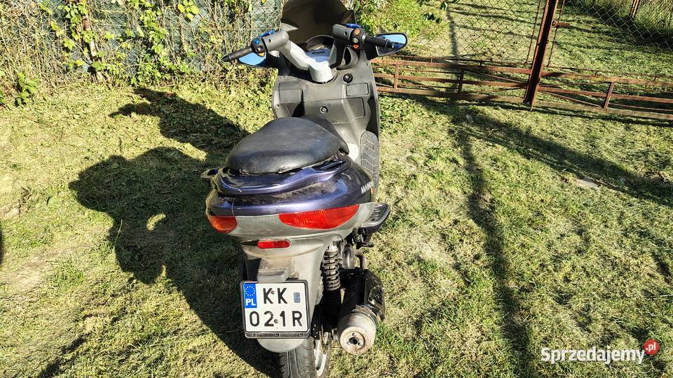 Skuter 125 ubezpieczony ważne badanie techniczne Malaguti Kraków