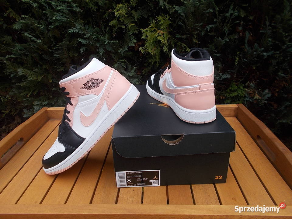 r4126 Nike JORDAN 1 Mid Crimson Tint Toe Poznań