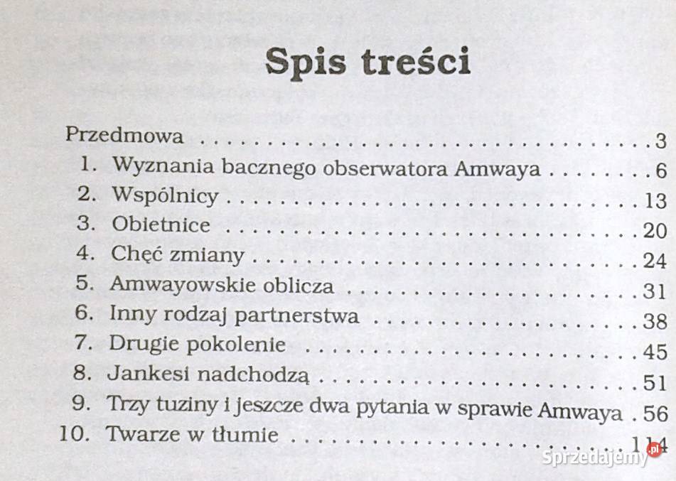 Spełnione obietnice Co to jest Amway Charles Chełm