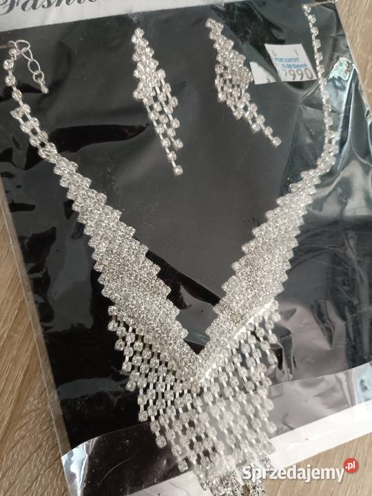 Wieczorowy komplet biżuterii sprzedam