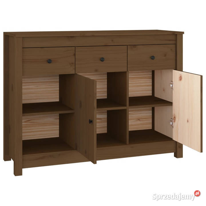 Szafka miodowy brąz 100x35x74 lite drewno mazowieckie sprzedam