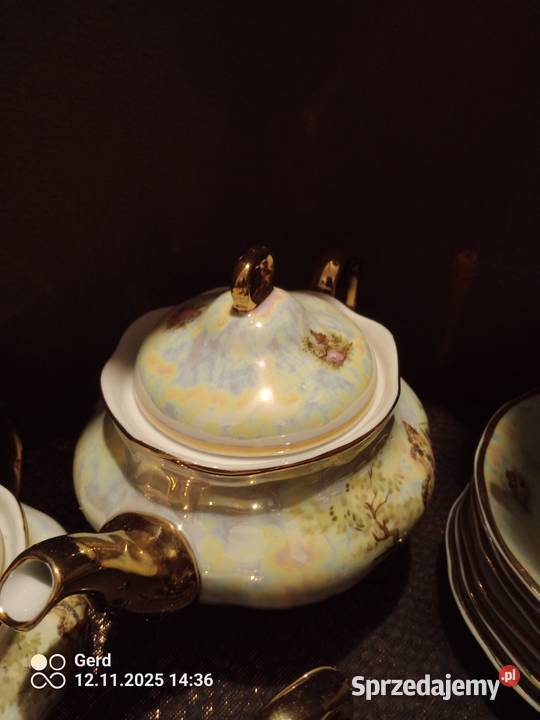 Zestaw Śniadaniowy porcelany Karolina 24 części Warszawa
