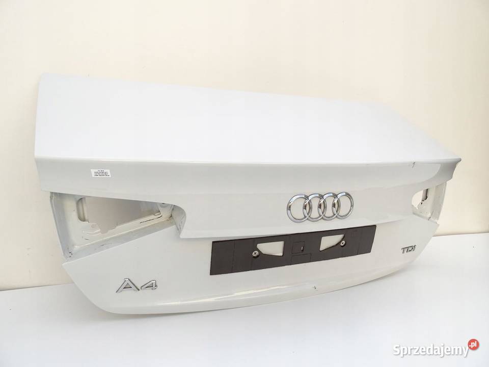 KLAPA TYŁ TYLNA BAGAŻNIKA LS9R AUDI A4 B8 S4