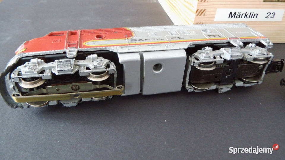 Marklin Zestaw Santa Fe Film z jazdy wielkopolskie Radzewice