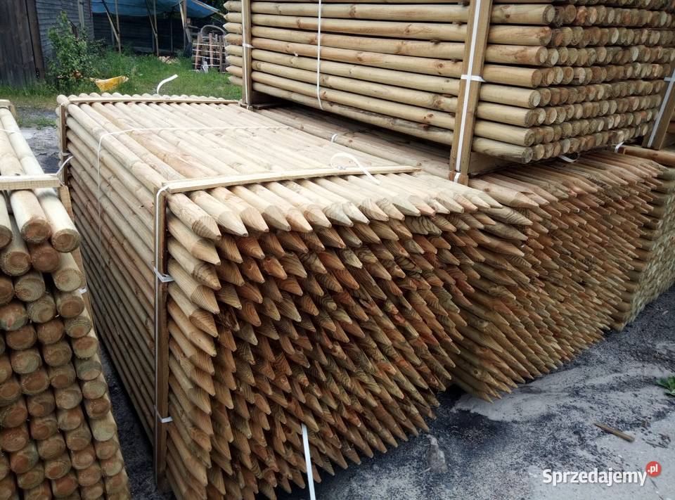 Paliki Palisada Kołki Tyczki Poprzeczki Rygle Kalisz