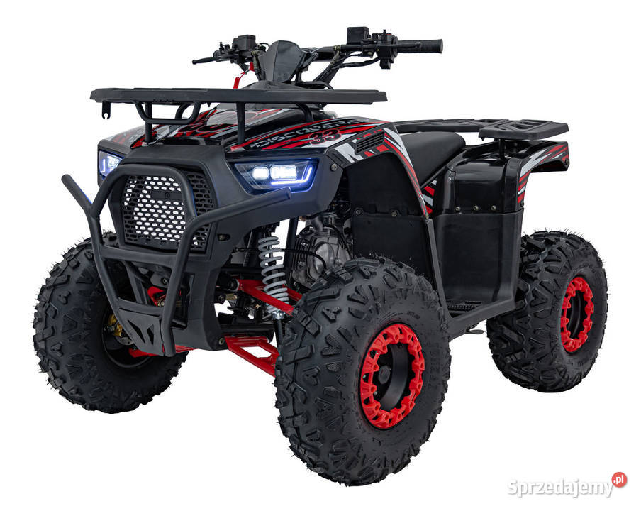 Quad Spalinowy Discoverer 125cc czerwony