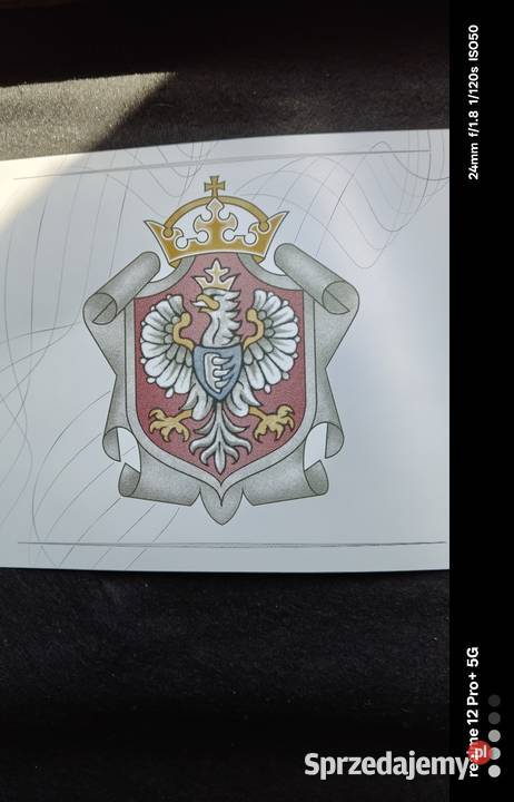 Projekt banknotu 1 Talar Stefan Batory Andrzej Ostrów Mazowiecka