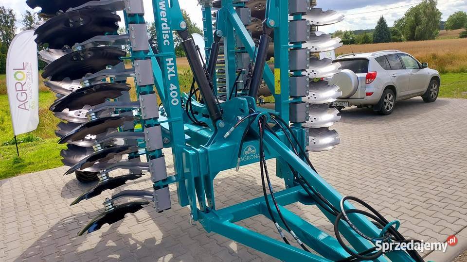 Brona talerzowa AGRONA 4m 3500 Agregat nieuszkodzony pomorskie Malbork sprzedam