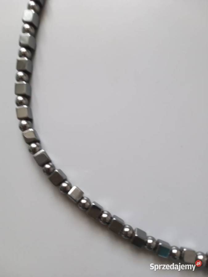 Naszyjnik kolia z hematytu Tychy sprzedam