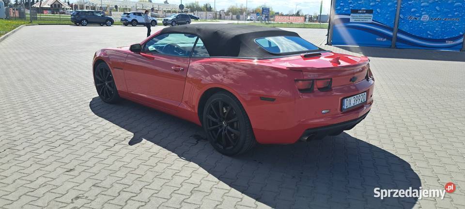 Camaro 62 2ss v8 cabrio kabrio super stan czerwony Wrocław