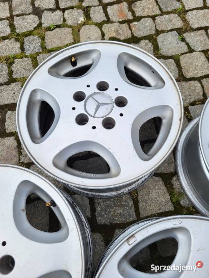 FELGI 4 SZTUKI 5X112 ALU MERCEDES 15 DEKIELKI
