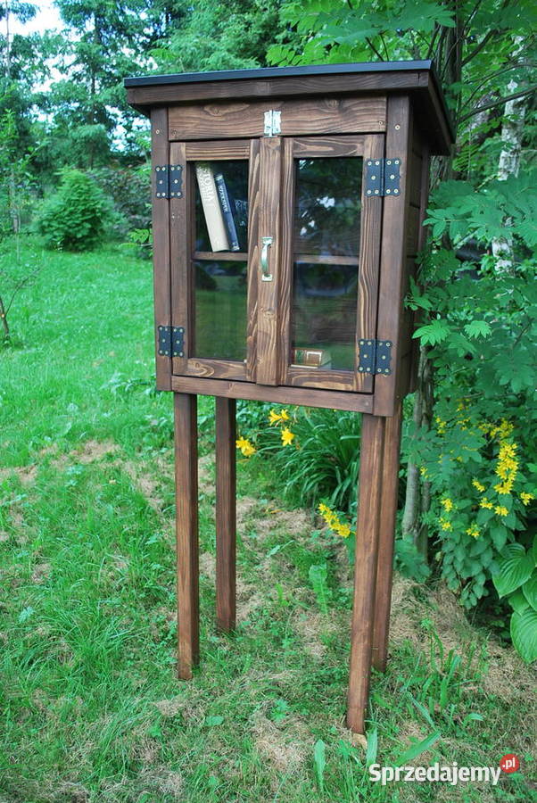 Biblioteczka ogrodowa Gablota plenerowa podkarpackie Przemyśl