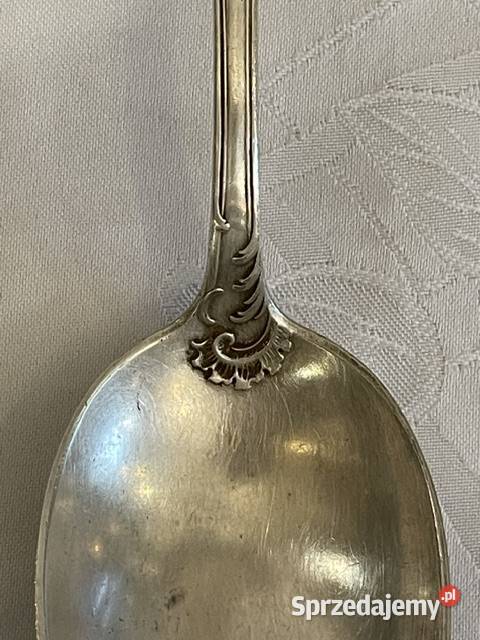 Łyżka herbowa herb Wieniawa Manufaktura Norblin