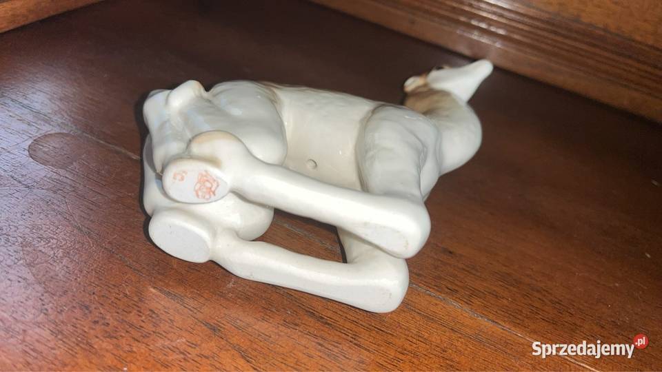Wielbłąd figurka Łomonosow Lata 80 XX wieku Porcelana i szkło Gdańsk sprzedam