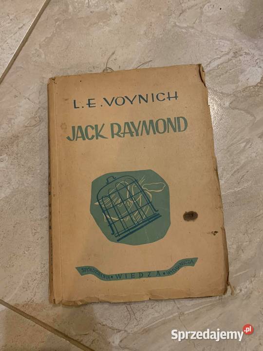 Jack Raymond L E Voynich książka z 1948 r HIT podkarpackie sprzedam