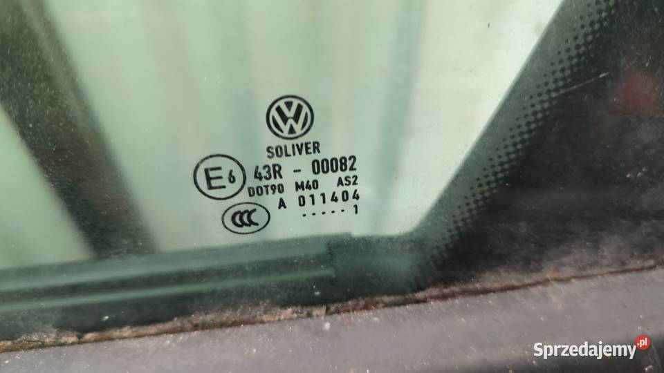 PASSAT B7 DRZWI LEWY TYŁ TYLNE SEDAN CZERWONE osobowe Drzwi