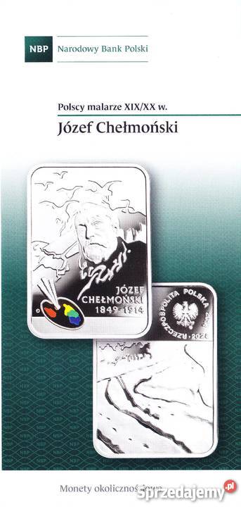 Prospekt emisyjny Józef Chełmoński Numizmatyka Łódź