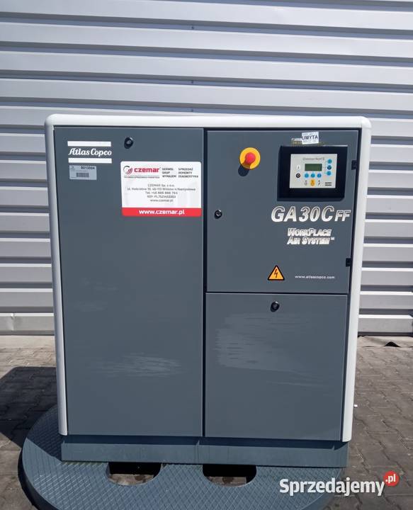 Sprężarka śrubowa kompresor ATLAS COPCO GA30FF Wilków