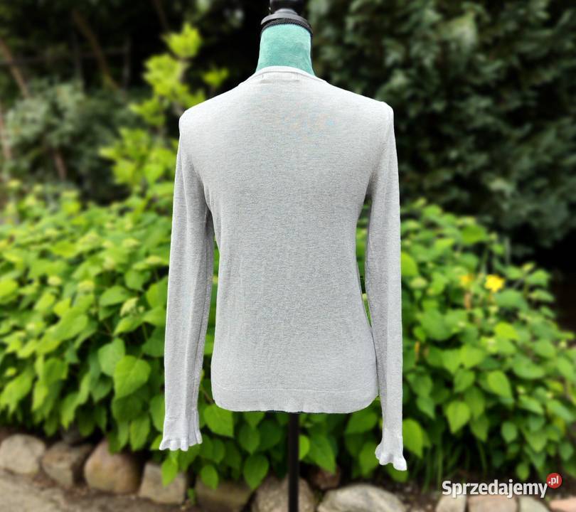 Szary sweter Mango L 40 wiskoza bluzka top Szczecin