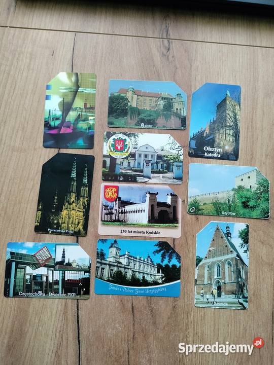 Karty telefoniczne lata 90 5 miasta Polski Choszczno