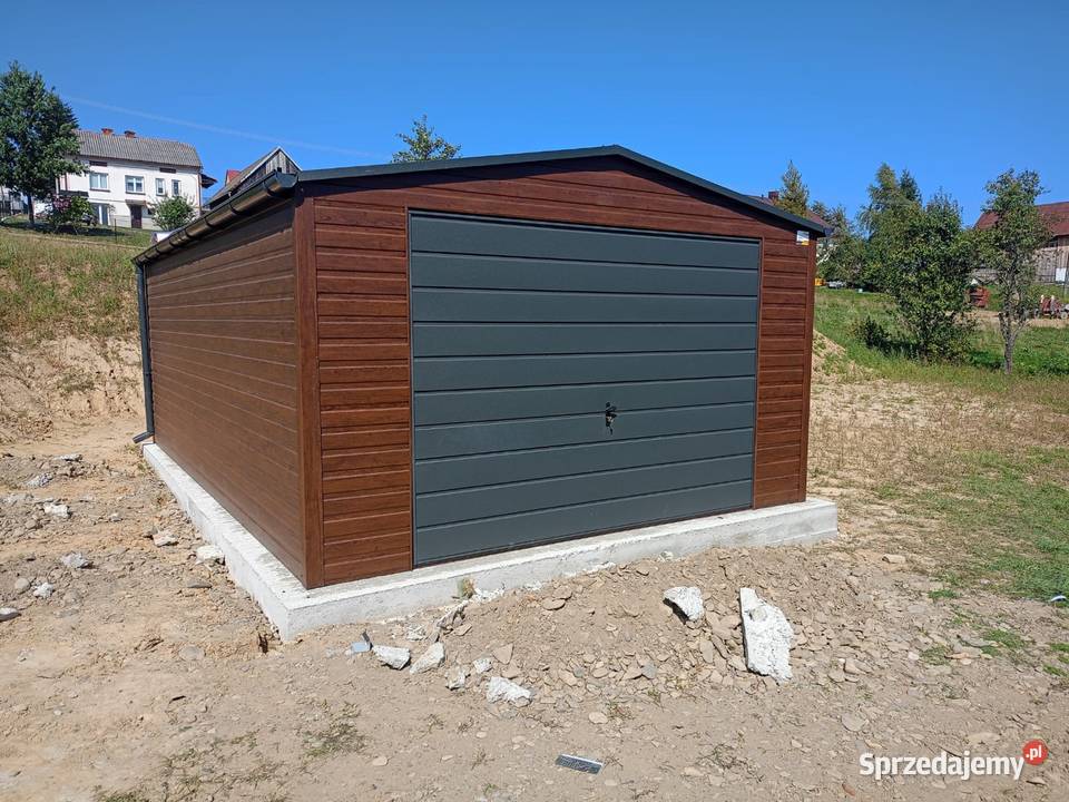 Garaż Bestline 4x6 Drewnopodobny dwuspadowy Nowy Sącz