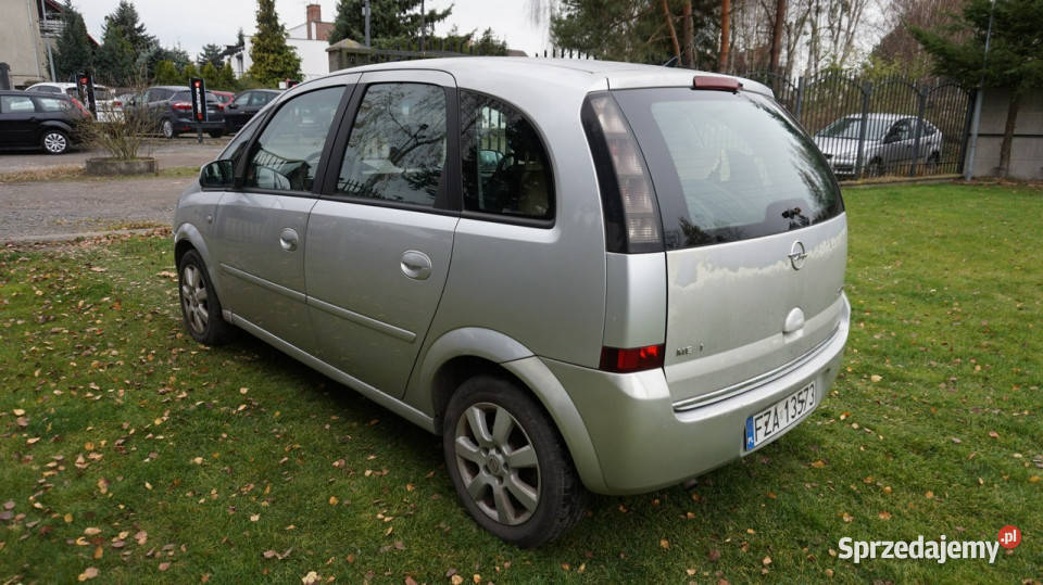 Opel Meriva z Niemiec Gwarancja I 20022010 srebrny lubuskie Zielona Góra
