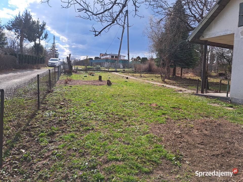 Działka z domkiem murowanym ROD Lipnik 35a