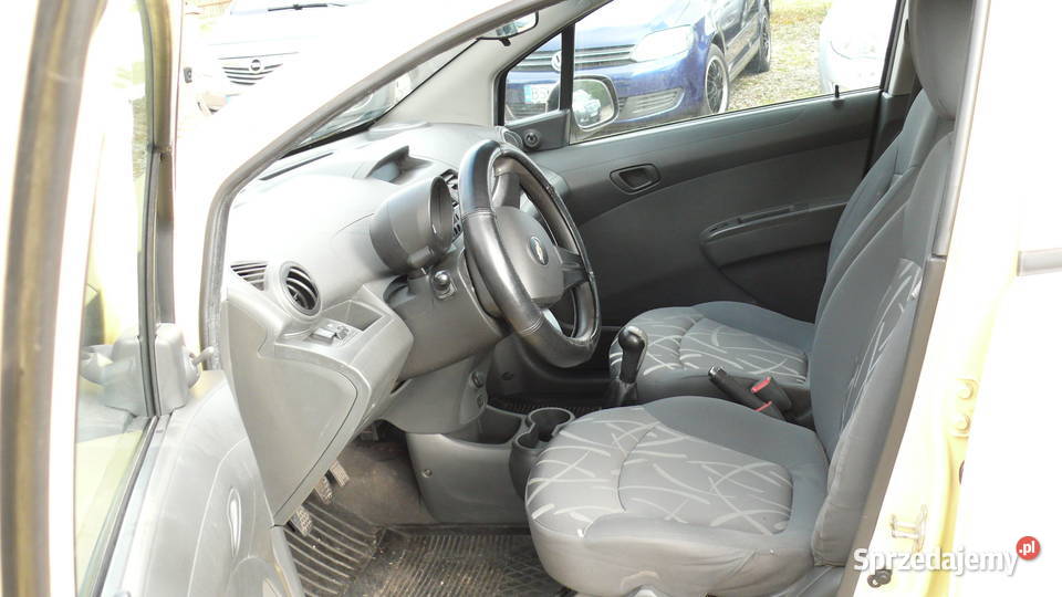 CHEVROLET SPARK 2012 r BENZYNA GAZ poduszka powietrzna podlaskie Sokółka