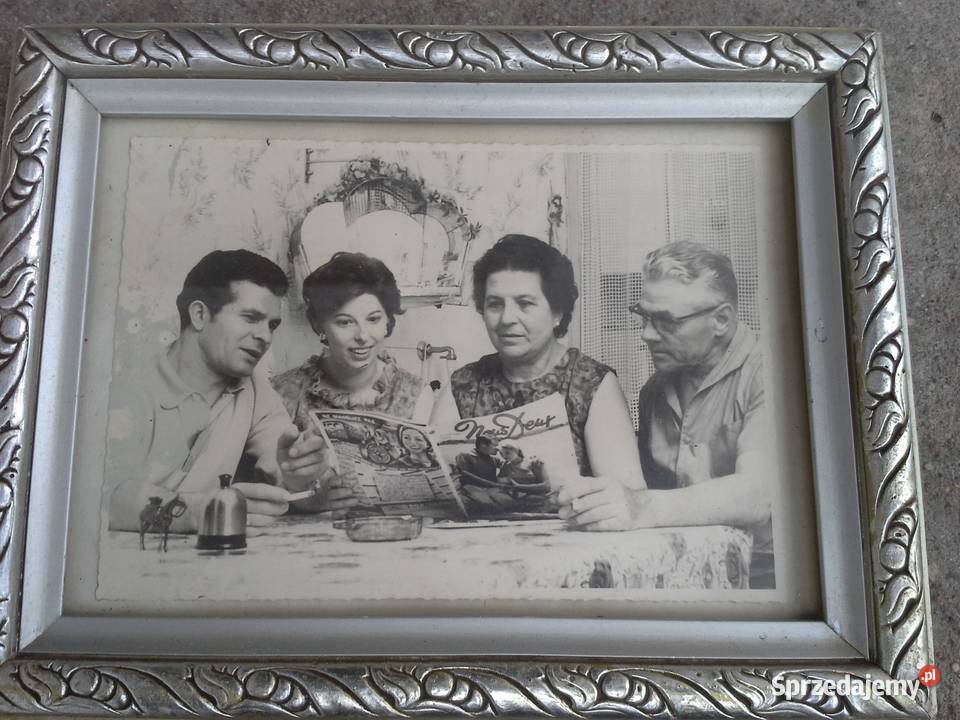 Zdjecie w ramce retro Warszawa sprzedam