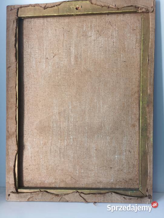 Obraz olejny kwiaty w wazonie styl old money