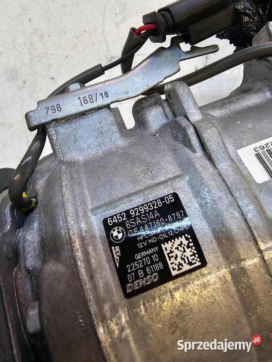 SPRĘŻARKA KLIMATYZACJI BMW F36 430I B48B20B 252K Przystajń