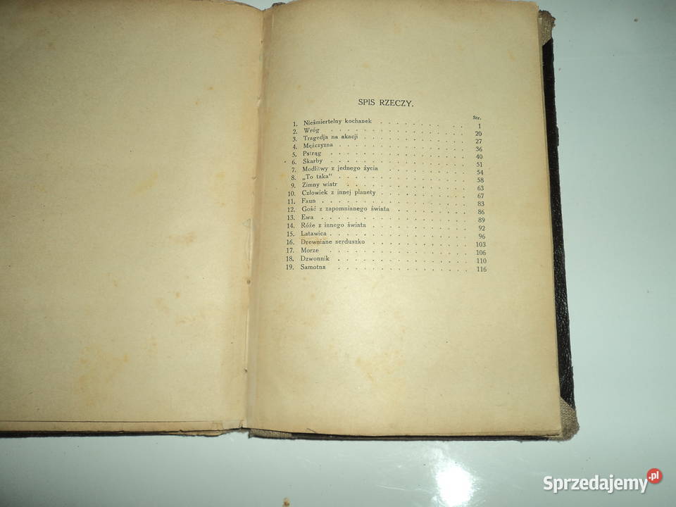 Nieśmiertelny Kochanek Ignacy Nikorowicz 1929r Nowy Sącz sprzedam