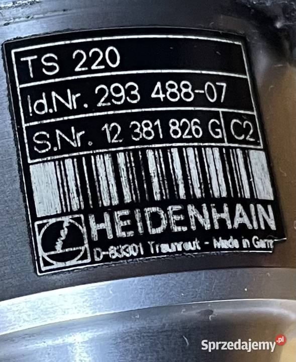 Sonda Heidenhain TS 220 FV łódzkie Czarnożyły