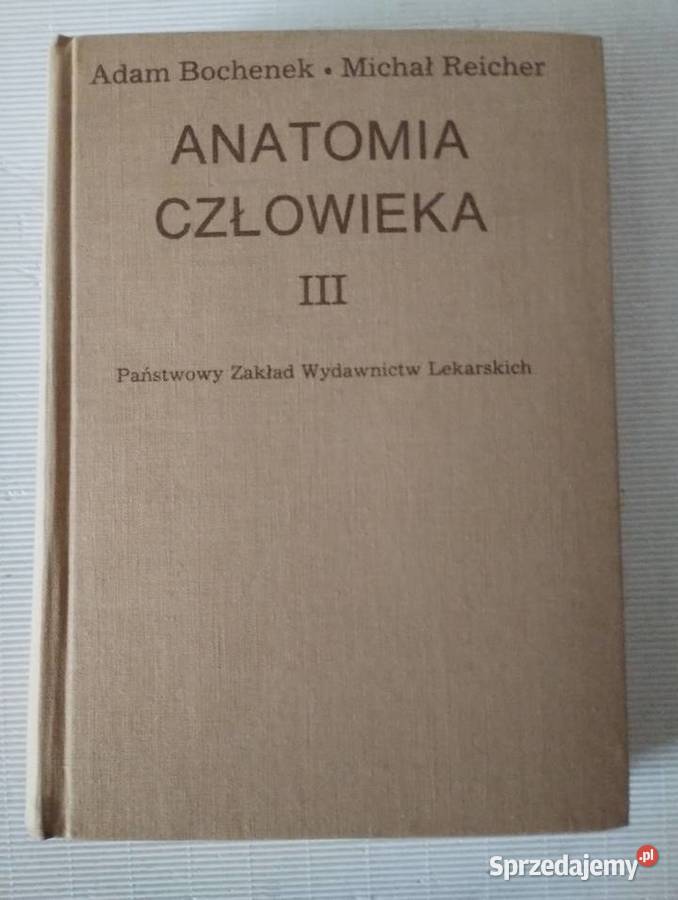 ANATOMIA CZŁOWIEKA tom 1 5 tradycyjny podręcznik Olkusz sprzedam