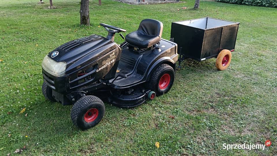 Kosiarka traktorek MTD przyczepka i dodatki Brzozów