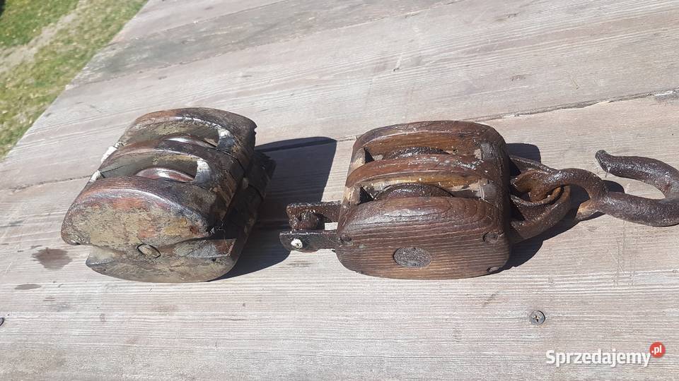 koło sterowe sprzed 1945r2 bloczki Białogard