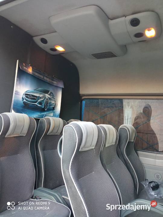Mercedes Benz Sprinter 8 osobowy 2148cm3 Czarna Wielka