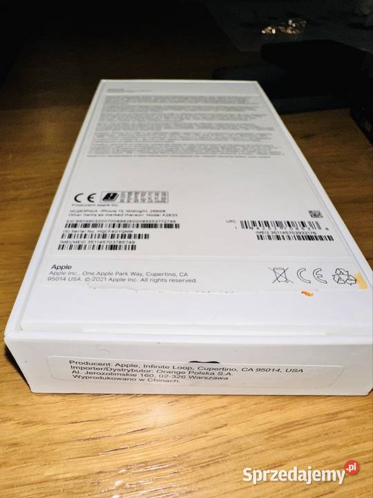 Apple iPhone 13 256GB komplet 3 etui Brzezinki sprzedam