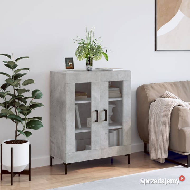 Szafka szarość betonu 695x34x90 materiał sprzedam